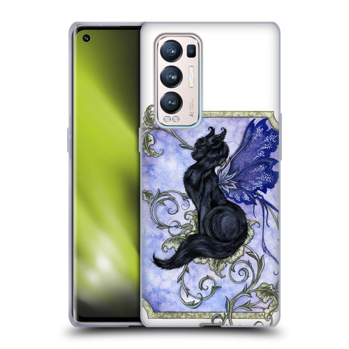 Amy Brown Folklore Fairy Cat Soft Gel Case for OPPO Find X3 Neo / Reno5 Pro+ 5G