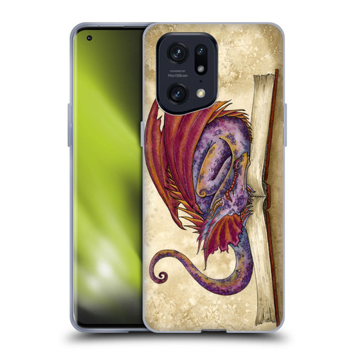 Amy Brown Folklore Bookworm 2 Soft Gel Case for OPPO Find X5 Pro