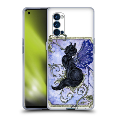 Amy Brown Folklore Fairy Cat Soft Gel Case for OPPO Reno 4 Pro 5G