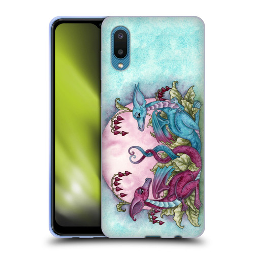 Amy Brown Folklore Love Dragons Soft Gel Case for Samsung Galaxy A02/M02 (2021)
