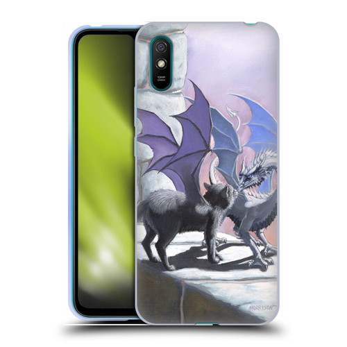 Stanley Morrison Dragons 2 Black Winged Cat Soft Gel Case for Xiaomi Redmi 9A / Redmi 9AT