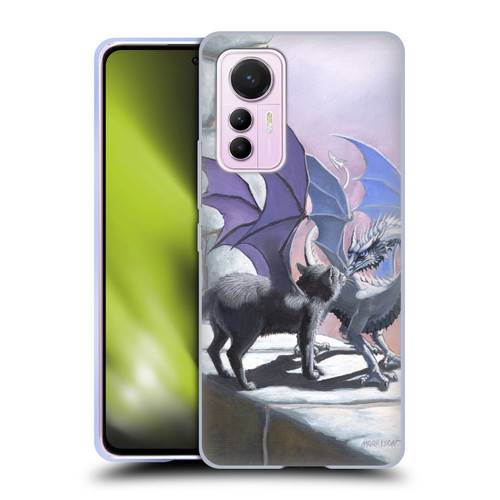 Stanley Morrison Dragons 2 Black Winged Cat Soft Gel Case for Xiaomi 12 Lite