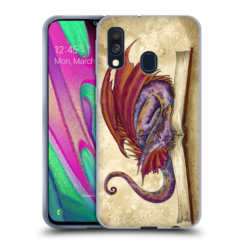 Amy Brown Folklore Bookworm 2 Soft Gel Case for Samsung Galaxy A40 (2019)