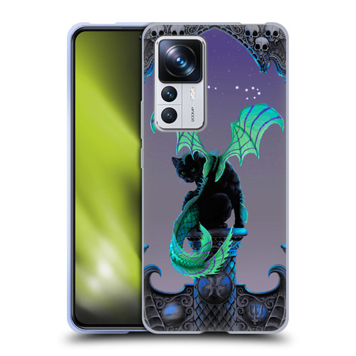 Stanley Morrison Dragons 2 Gothic Winged Cat Soft Gel Case for Xiaomi 12T Pro
