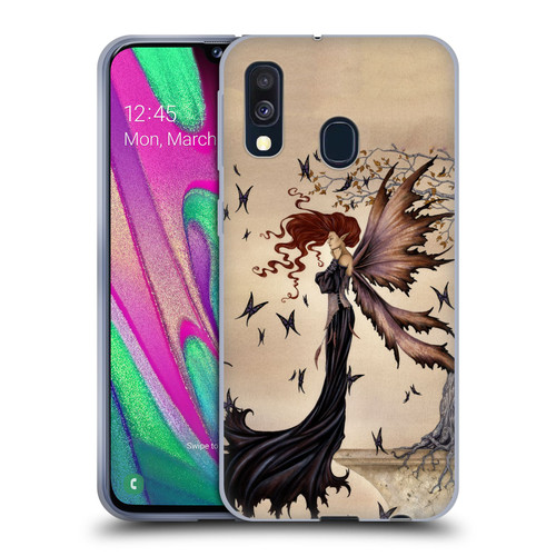 Amy Brown Folklore Butterfly Fairy Soft Gel Case for Samsung Galaxy A40 (2019)