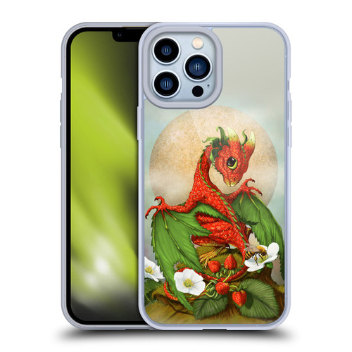 Stanley Morrison Dragons 3 Strawberry Garden Soft Gel Case for Apple iPhone 13 Pro Max