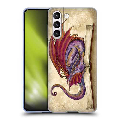 Amy Brown Folklore Bookworm 2 Soft Gel Case for Samsung Galaxy S21 5G