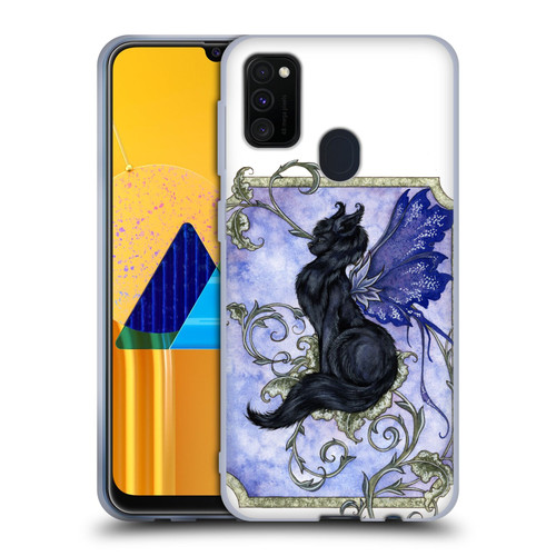 Amy Brown Folklore Fairy Cat Soft Gel Case for Samsung Galaxy M30s (2019)/M21 (2020)