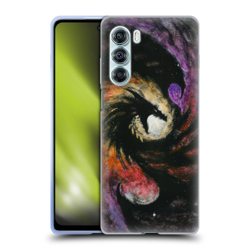 Stanley Morrison Dragons 3 Swirling Starry Galaxy Soft Gel Case for Motorola Edge S30 / Moto G200 5G