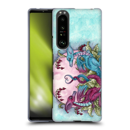Amy Brown Folklore Love Dragons Soft Gel Case for Sony Xperia 1 III