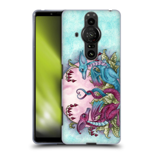 Amy Brown Folklore Love Dragons Soft Gel Case for Sony Xperia Pro-I