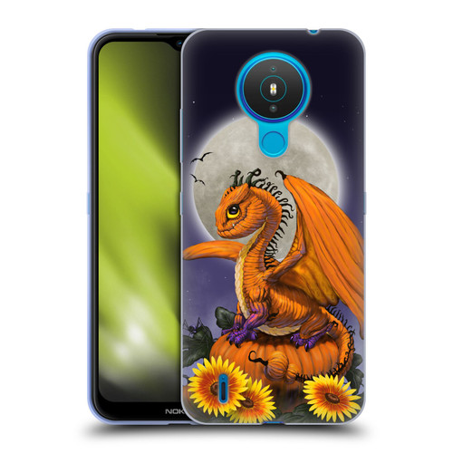 Stanley Morrison Dragons 3 Halloween Pumpkin Soft Gel Case for Nokia 1.4