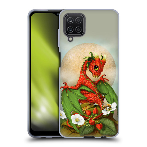 Stanley Morrison Dragons 3 Strawberry Garden Soft Gel Case for Samsung Galaxy A12 (2020)