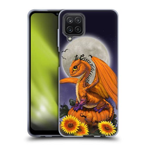 Stanley Morrison Dragons 3 Halloween Pumpkin Soft Gel Case for Samsung Galaxy A12 (2020)