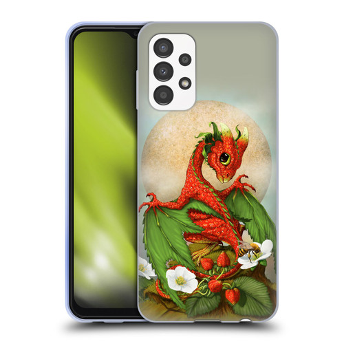 Stanley Morrison Dragons 3 Strawberry Garden Soft Gel Case for Samsung Galaxy A13 (2022)