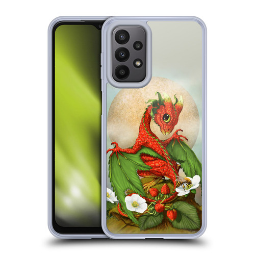 Stanley Morrison Dragons 3 Strawberry Garden Soft Gel Case for Samsung Galaxy A23 / 5G (2022)
