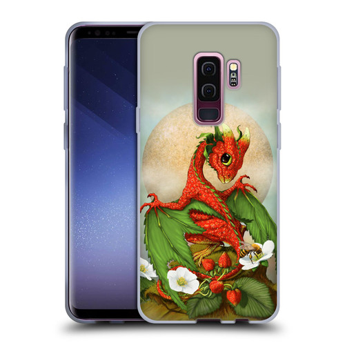 Stanley Morrison Dragons 3 Strawberry Garden Soft Gel Case for Samsung Galaxy S9+ / S9 Plus