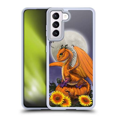 Stanley Morrison Dragons 3 Halloween Pumpkin Soft Gel Case for Samsung Galaxy S21 5G