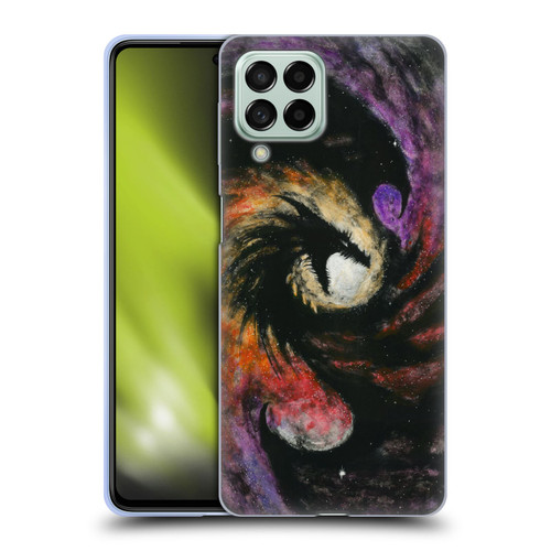 Stanley Morrison Dragons 3 Swirling Starry Galaxy Soft Gel Case for Samsung Galaxy M53 (2022)