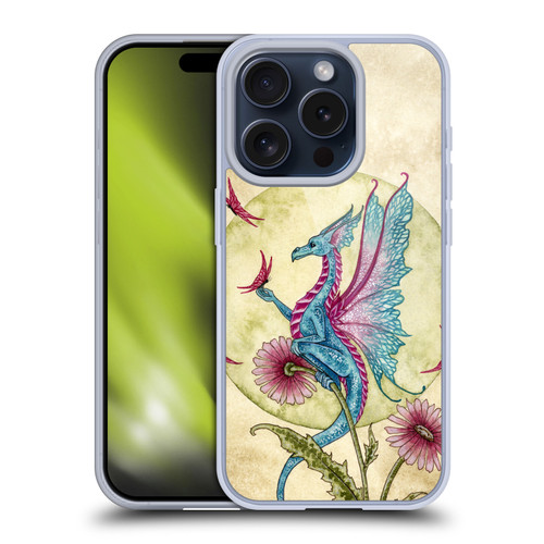 Amy Brown Mythical Butterfly Daydream Soft Gel Case for Apple iPhone 15 Pro