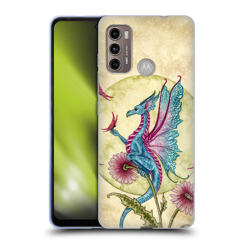 Amy Brown Mythical Butterfly Daydream Soft Gel Case for Motorola Moto G60 / Moto G40 Fusion