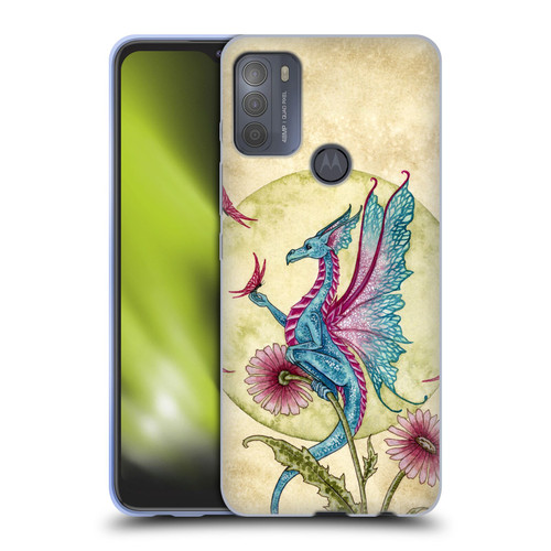 Amy Brown Mythical Butterfly Daydream Soft Gel Case for Motorola Moto G50