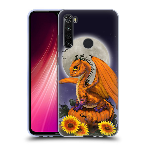 Stanley Morrison Dragons 3 Halloween Pumpkin Soft Gel Case for Xiaomi Redmi Note 8T