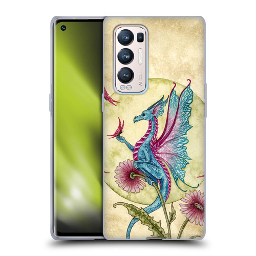 Amy Brown Mythical Butterfly Daydream Soft Gel Case for OPPO Find X3 Neo / Reno5 Pro+ 5G