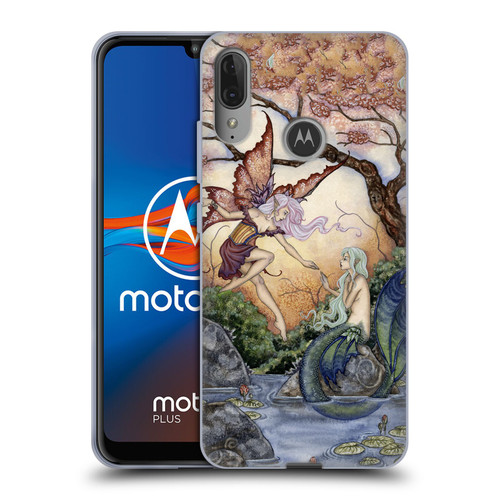 Amy Brown Pixies The Introduction Soft Gel Case for Motorola Moto E6 Plus