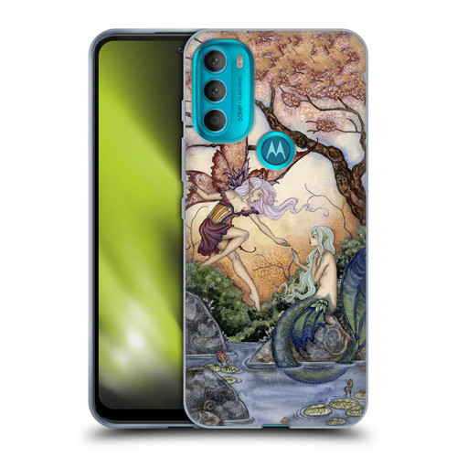 Amy Brown Pixies The Introduction Soft Gel Case for Motorola Moto G71 5G