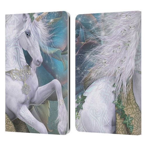 Laurie Prindle Fantasy Horse Kieran Unicorn Leather Book Wallet Case Cover For Amazon Kindle Paperwhite 1 / 2 / 3
