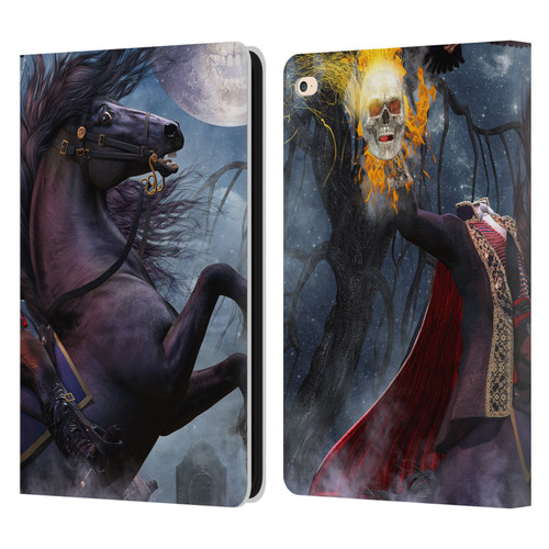 Laurie Prindle Fantasy Horse Sleepy Hollow Warrior Leather Book Wallet Case Cover For Apple iPad Air 2 (2014)