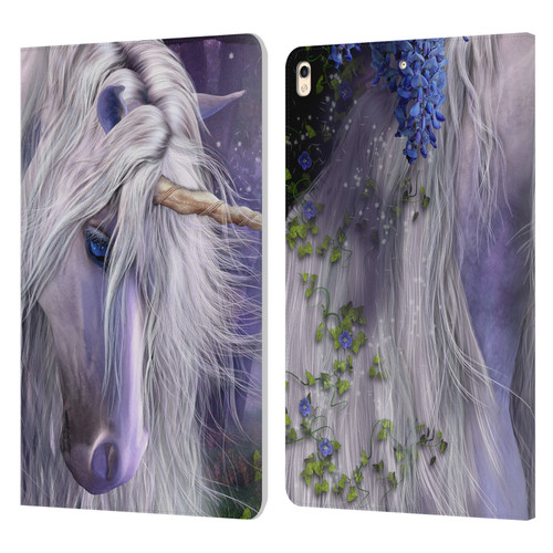 Laurie Prindle Fantasy Horse Moonlight Serenade Unicorn Leather Book Wallet Case Cover For Apple iPad Pro 10.5 (2017)