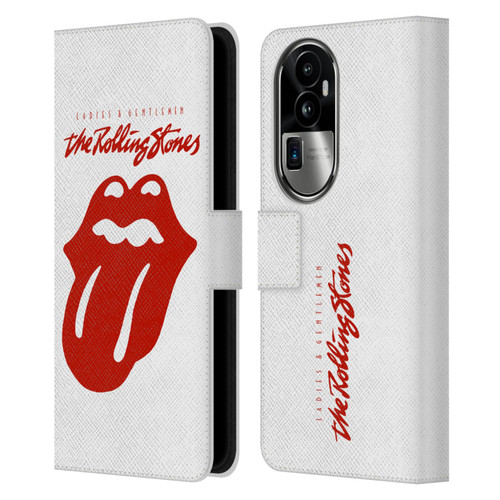 The Rolling Stones Graphics Ladies and Gentlemen Movie Leather Book Wallet Case Cover For OPPO Reno10 Pro+
