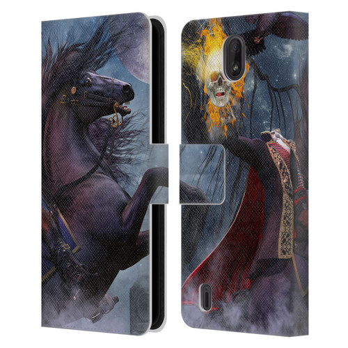 Laurie Prindle Fantasy Horse Sleepy Hollow Warrior Leather Book Wallet Case Cover For Nokia C01 Plus/C1 2nd Edition