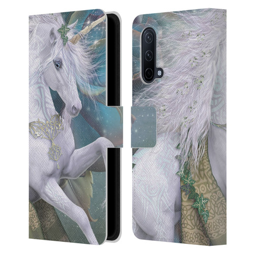 Laurie Prindle Fantasy Horse Kieran Unicorn Leather Book Wallet Case Cover For OnePlus Nord CE 5G