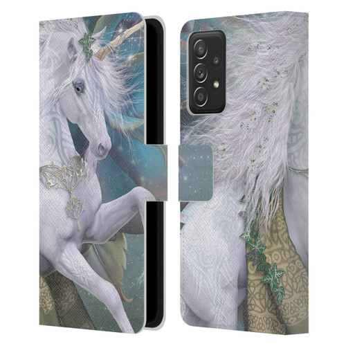 Laurie Prindle Fantasy Horse Kieran Unicorn Leather Book Wallet Case Cover For Samsung Galaxy A53 5G (2022)