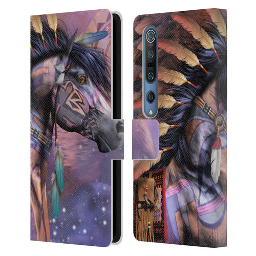Laurie Prindle Fantasy Horse Native American Shaman Leather Book Wallet Case Cover For Xiaomi Mi 10 5G / Mi 10 Pro 5G