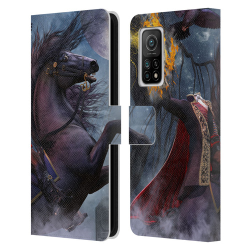 Laurie Prindle Fantasy Horse Sleepy Hollow Warrior Leather Book Wallet Case Cover For Xiaomi Mi 10T 5G