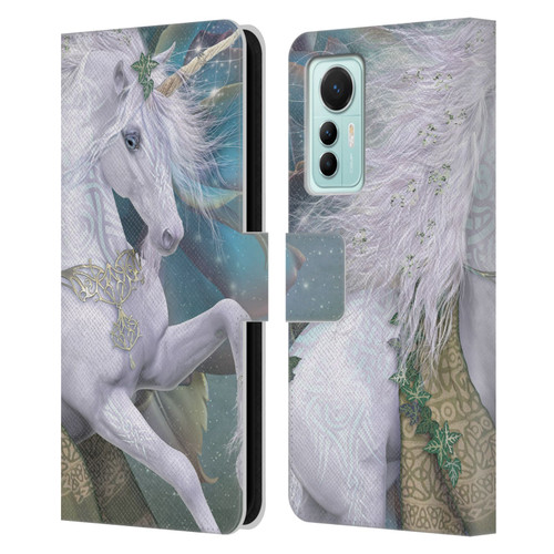 Laurie Prindle Fantasy Horse Kieran Unicorn Leather Book Wallet Case Cover For Xiaomi 12 Lite