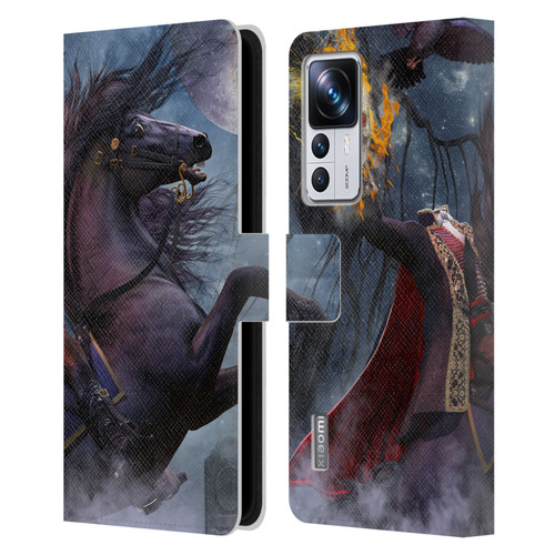 Laurie Prindle Fantasy Horse Sleepy Hollow Warrior Leather Book Wallet Case Cover For Xiaomi 12T Pro