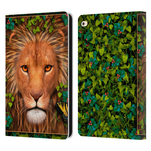 Laurie Prindle Lion Return Of The King Leather Book Wallet Case Cover For Apple iPad Air 2 (2014)