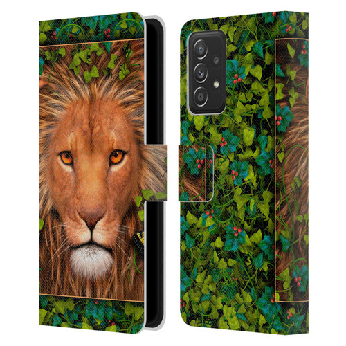 Laurie Prindle Lion Return Of The King Leather Book Wallet Case Cover For Samsung Galaxy A53 5G (2022)
