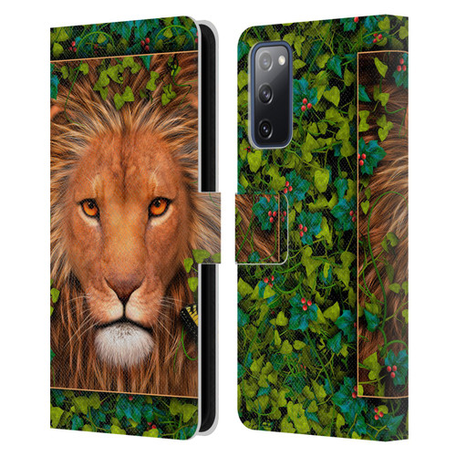 Laurie Prindle Lion Return Of The King Leather Book Wallet Case Cover For Samsung Galaxy S20 FE / 5G