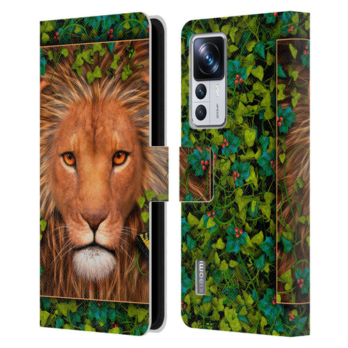 Laurie Prindle Lion Return Of The King Leather Book Wallet Case Cover For Xiaomi 12T Pro