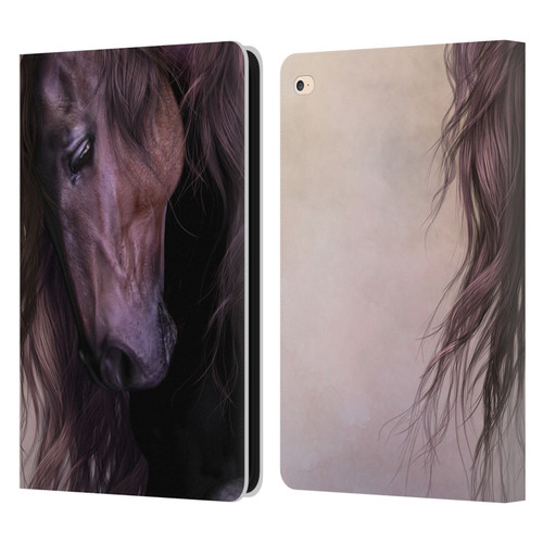 Laurie Prindle Western Stallion Equus Leather Book Wallet Case Cover For Apple iPad Air 2 (2014)