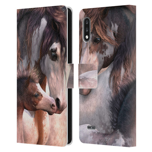 Laurie Prindle Western Stallion Generations Leather Book Wallet Case Cover For LG K22