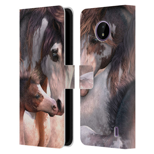 Laurie Prindle Western Stallion Generations Leather Book Wallet Case Cover For Nokia C10 / C20