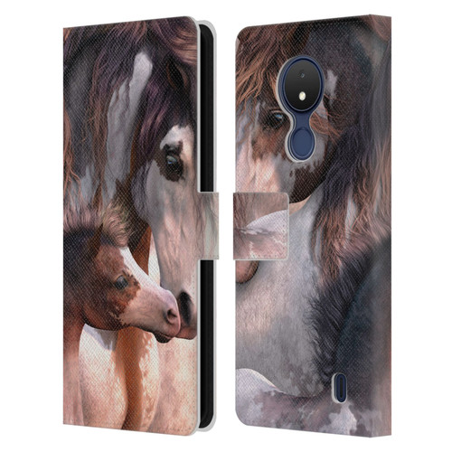 Laurie Prindle Western Stallion Generations Leather Book Wallet Case Cover For Nokia C21