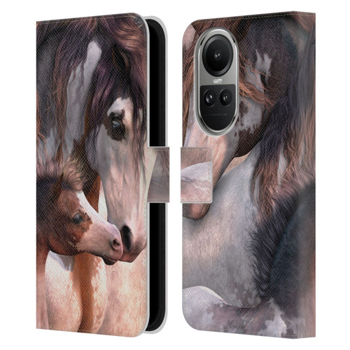 Laurie Prindle Western Stallion Generations Leather Book Wallet Case Cover For OPPO Reno10 5G / Reno10 Pro 5G
